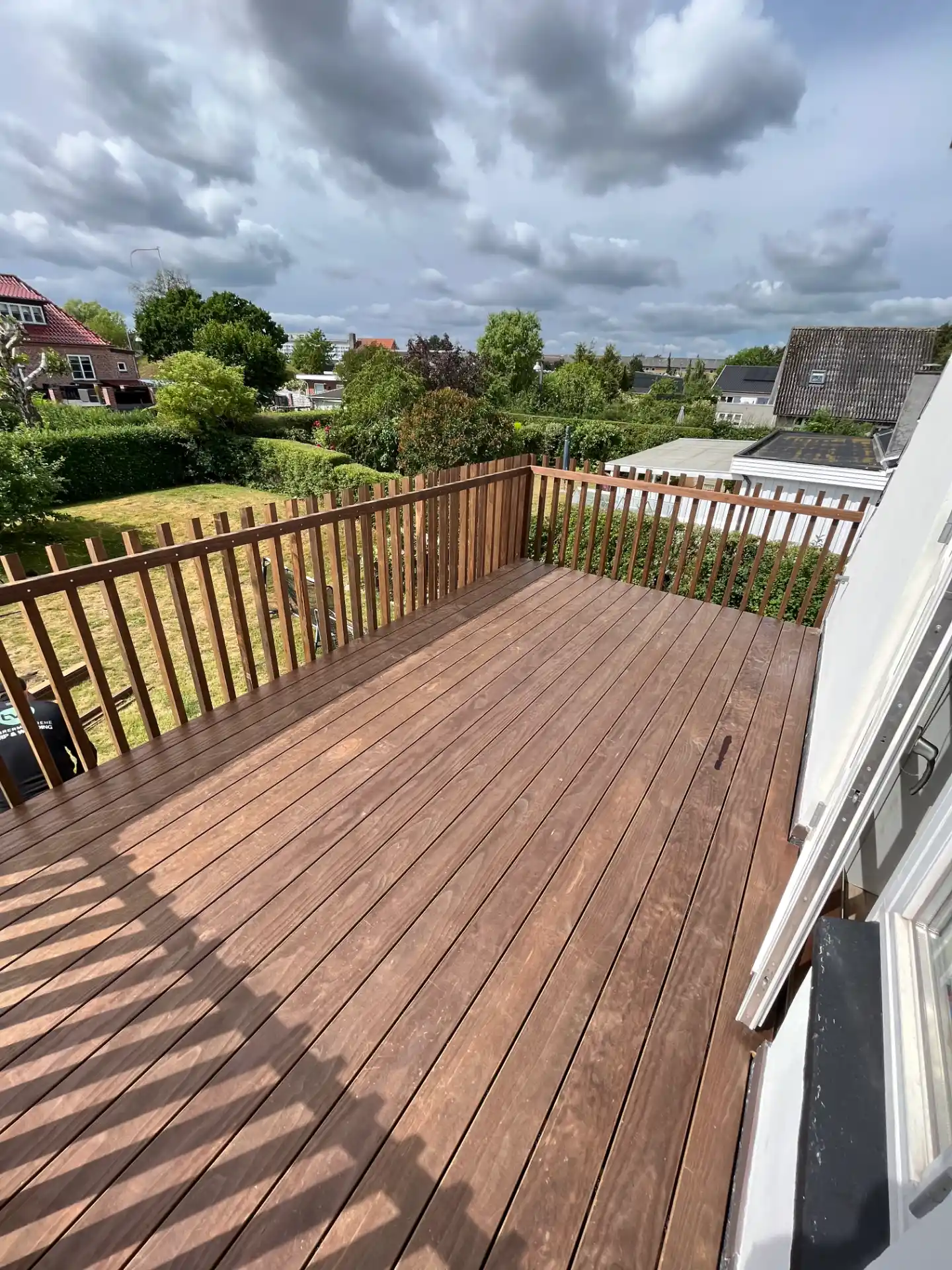 Unik træterrasse