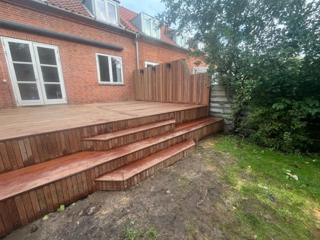 træterrasse pris tømrer