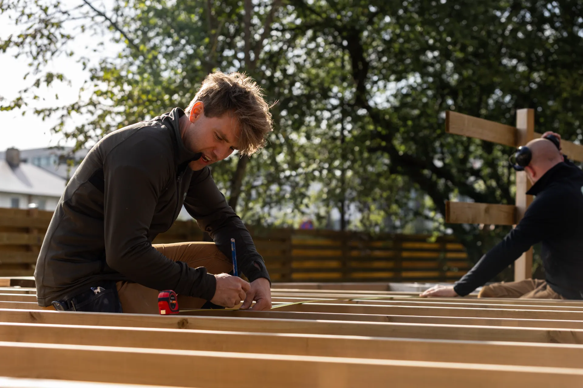 Klampenborg træterrasse